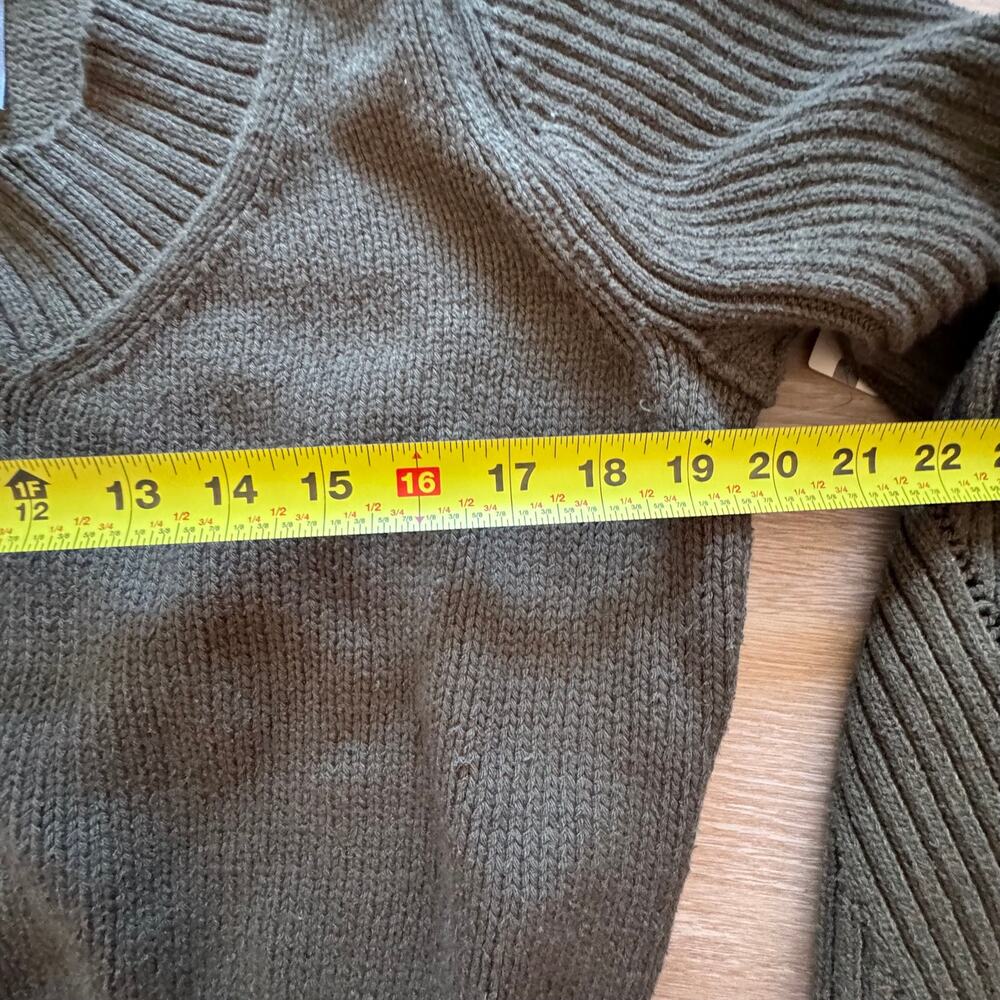 Anthropologie Bell Sleeve Knit Sweater - Size M - Picture 6 of 7